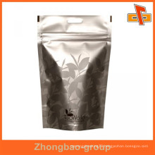 free design moisture proof wholesale food grade custom ziplock aluminium foil bag